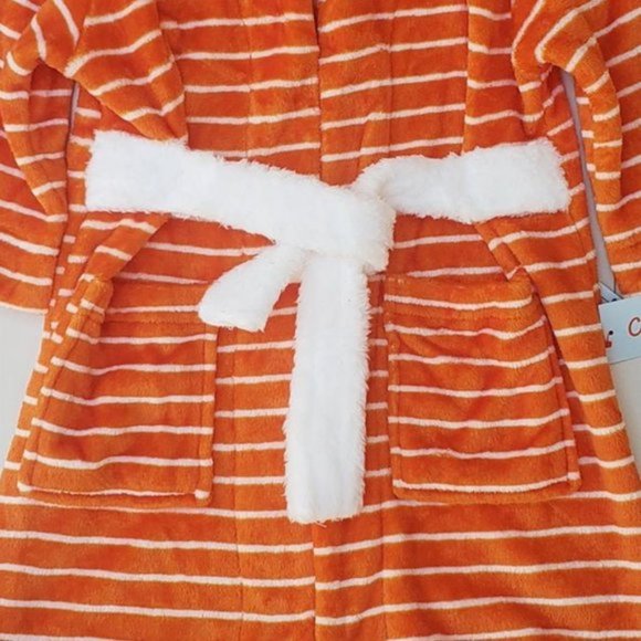 NWT Cat & Jack 2T/3T Unisex Hooded Fox Bath Robe - Picture 6 of 9